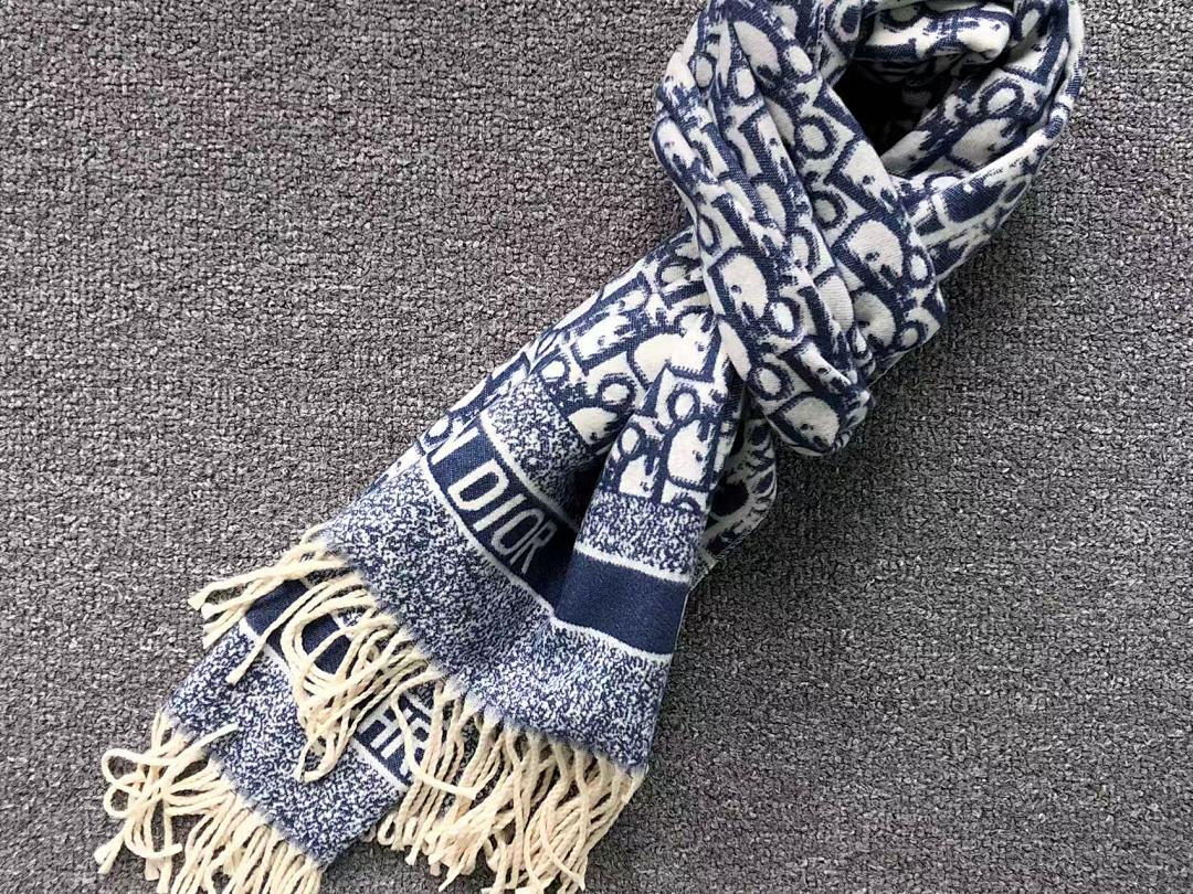 Dior 95 D⭐O⭐ SCARF 560426102 (Long 174CM* Wide 67CM*) - Image 22