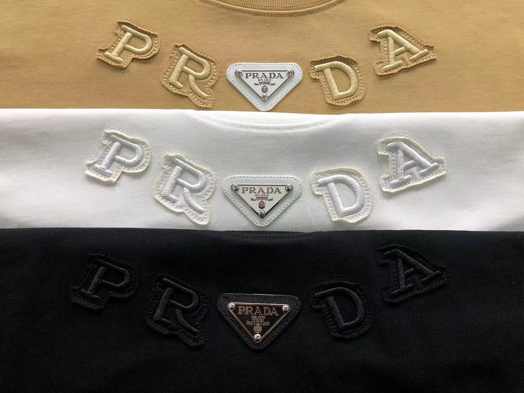 Prada 125 P⭐A⭐A T-SHIRT 2208021715 (Im 170Cm 60Kg I Wear Size S In The Phot) - Image 14