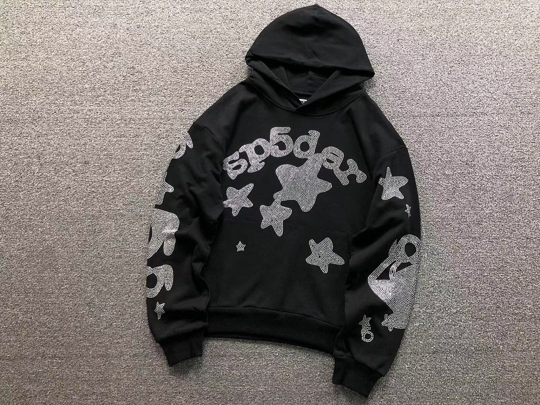 Sp5der 185 SP5DER HOODIE 22081301125 (Im 170Cm 60Kg I Wear Size M In The Phot) - Image 11