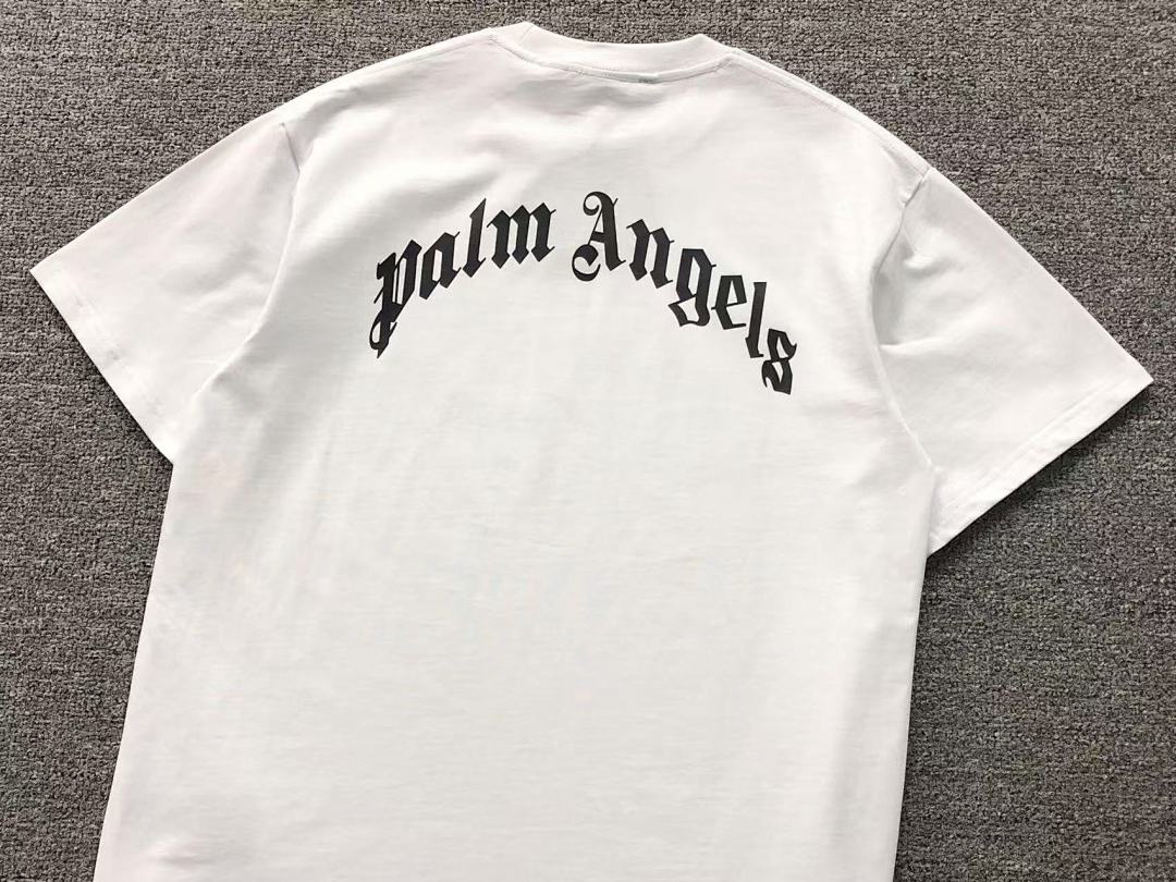 Palm Angels 78 PALM ANGELS T-SHIRT 41060938121 (Im 170Cm 60Kg I Wear Size M In The Phot) - Image 12