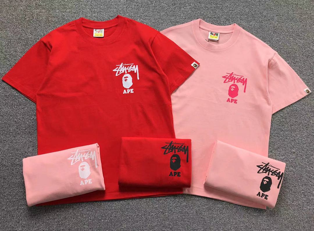 Bape 78 BAPE STUSSY T-SHIRT - Image 22