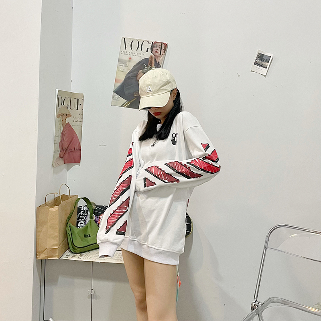 Off-White 99 OFF-WHITE (WHITE HOODIE) - Image 37