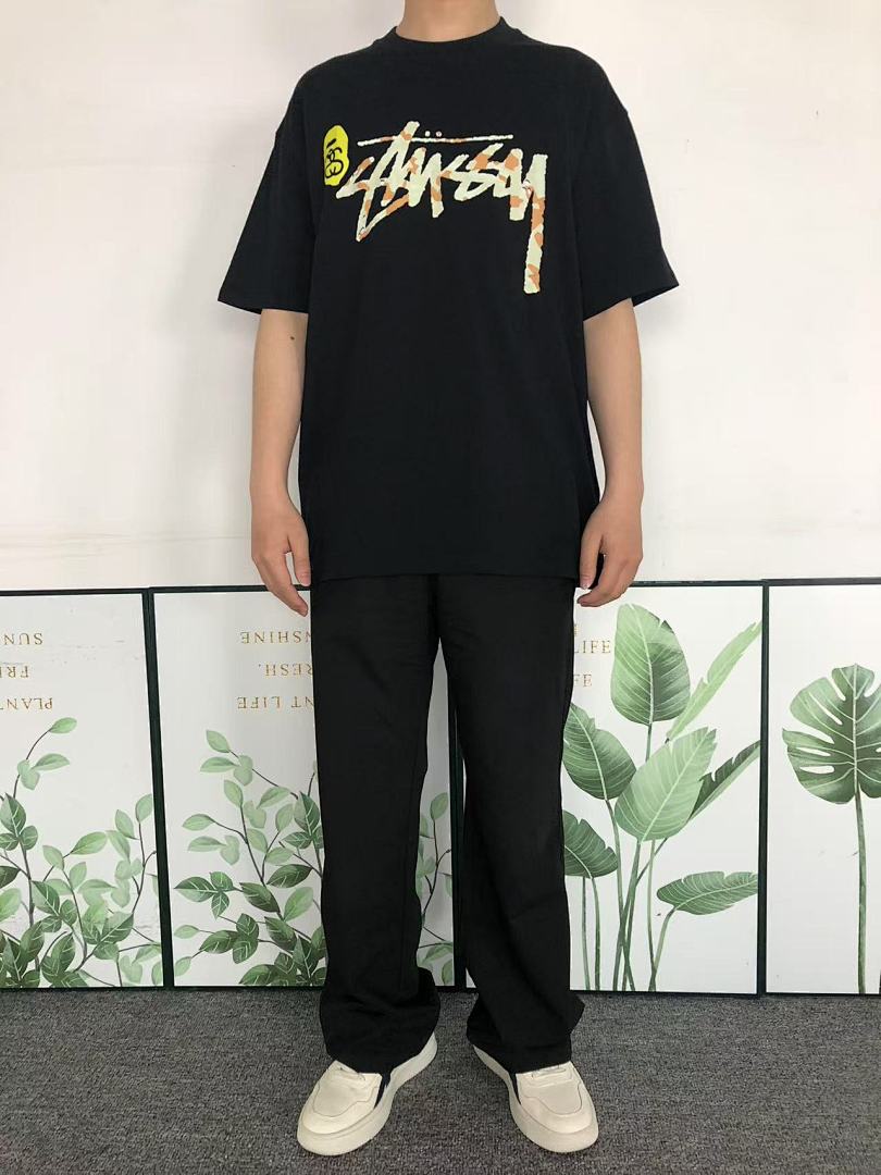 Bape 85 STUSSY BAPE T-SHIRT 3104151831 (Im 170Cm 60Kg I Wear Size L In The Phot) - Image 3