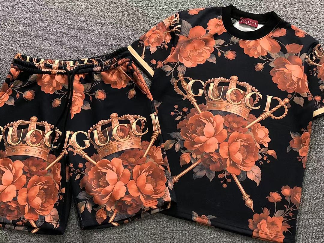 Gucci SHORTS175 G⭐C⭐I T-SHIRT SHORTS 22050512125 (Im 170Cm 60Kg I Wear Size S In The Phot) - Image 7