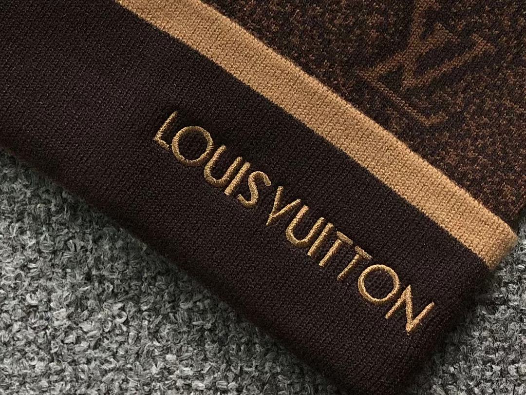 Louis Vuitton 113 L⭐ SCARF HAT 5208280376 (Long 91CM* Wide 29CM*) - Image 22