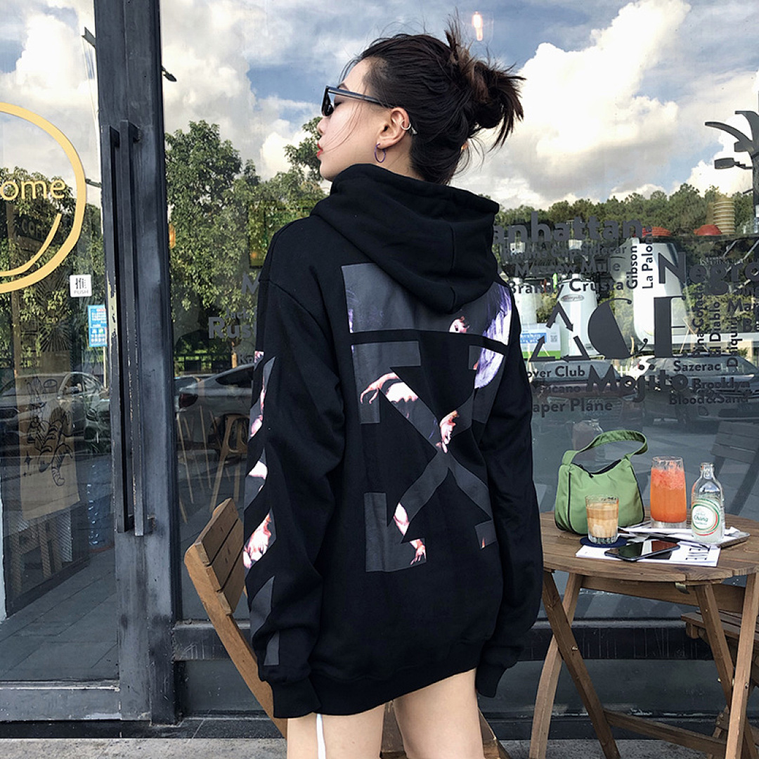Off-White 126 OFF-WHITE (WHITE HOODIE) - Image 36