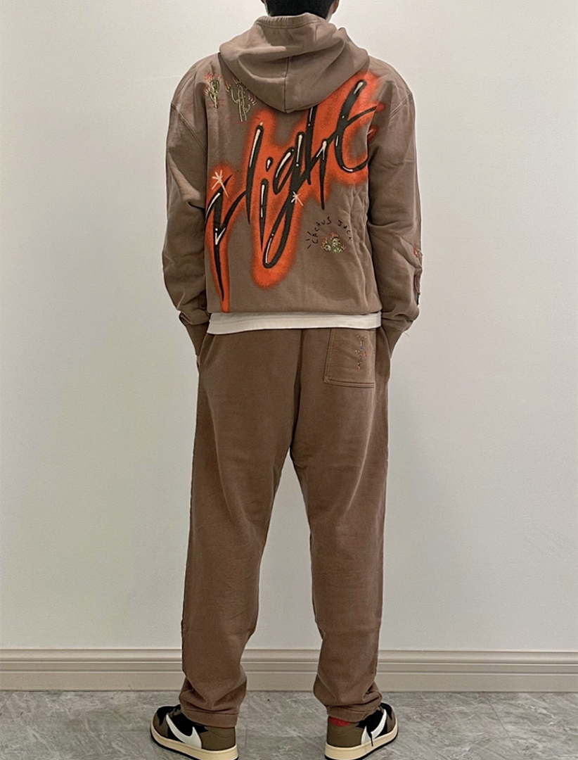 Air Jordan TROUSERS 129 TRAVIS SCOTT CACTUS JACK × A⭐R J⭐R⭐AN HOODIE - Image 58