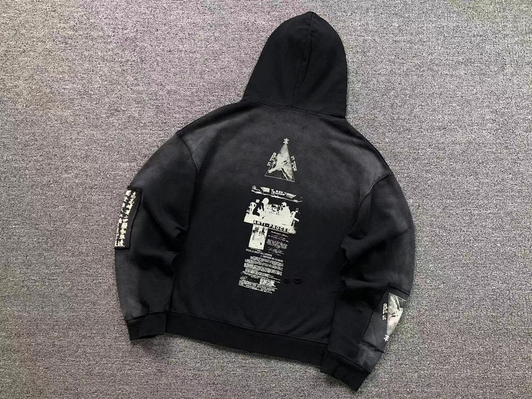 Chanel 185 ENFANTS RICHES DEPRIMES HOODIE 521709162 (Im 170Cm 60Kg I Wear Size S In The Phot) - Image 11