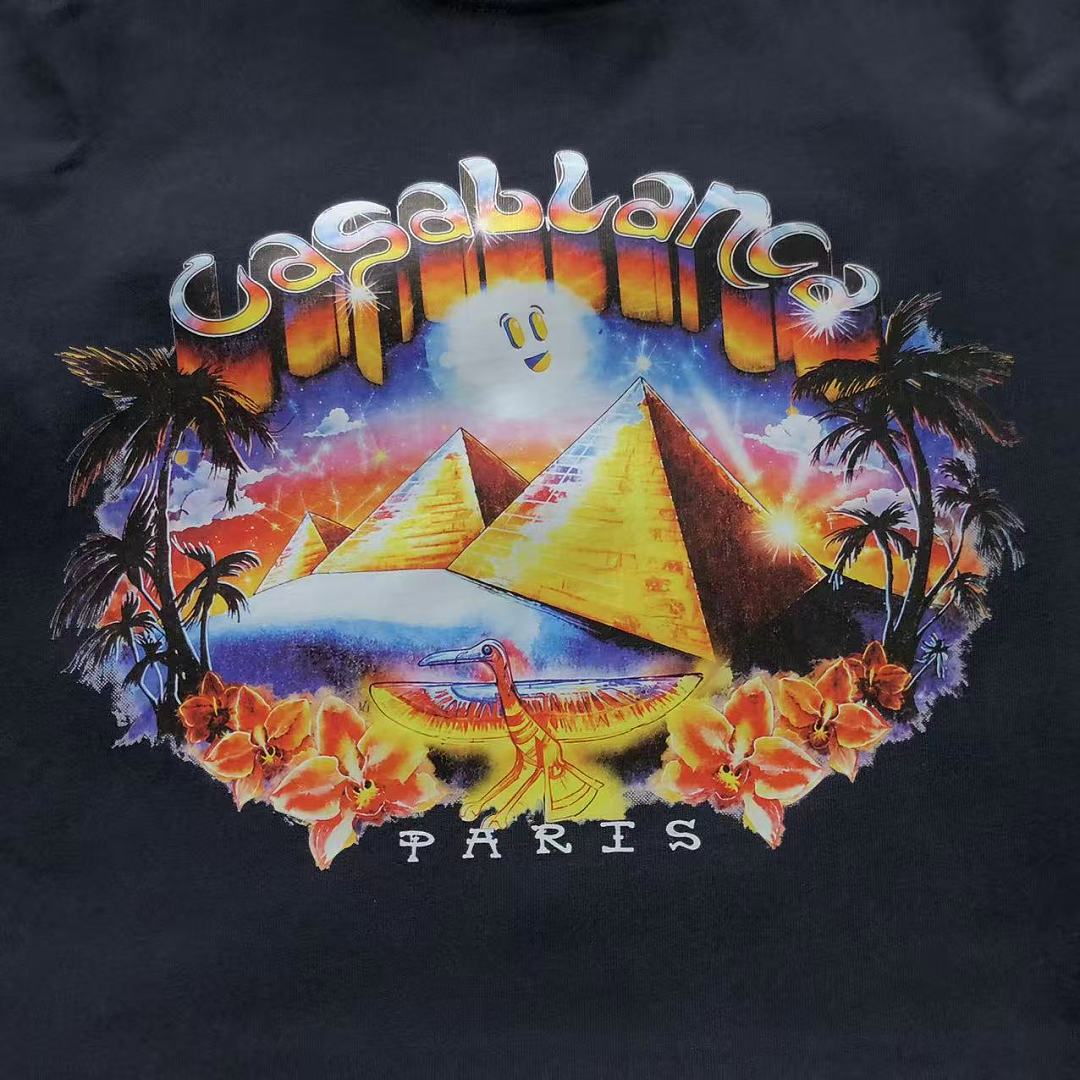 Casablanca 105 CASABLANCA T-SHIRT 52071805127 (Im 170Cm 60Kg I Wear Size L In The Phot) - Image 18