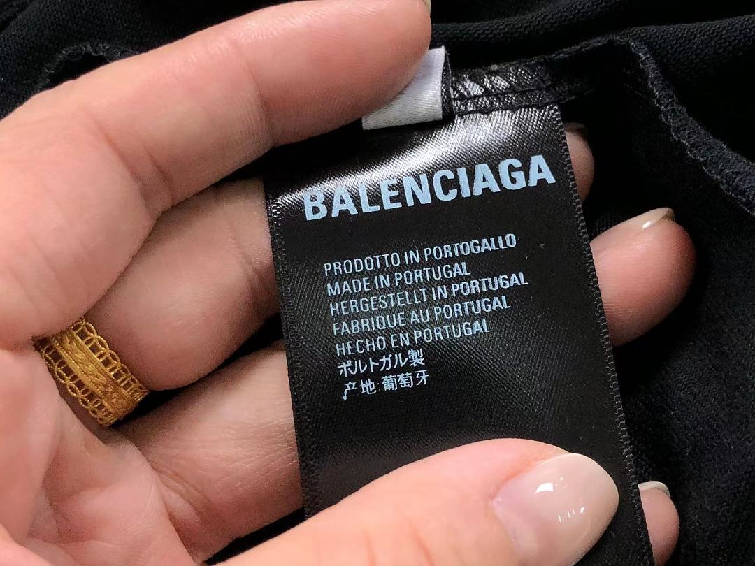 Balenciaga 118 B⭐L⭐⭐⭐IA⭐A T-SHIRT 42051511156 (Im 170Cm 60Kg I Wear Size 1 In The Phot) - Image 21