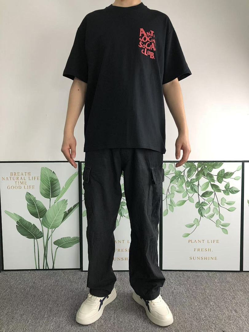 Christian Louboutin 85 ANTI SOCIAL CLUB T-SHIRT (Im 170Cm 57Kg I Wear Size M In The Phot) - Image 3