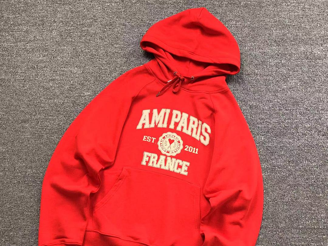 AMI 118 AMI HOODIE 57281988 (Im 170Cm 60Kg I Wear Size M In The Phot) - Image 11