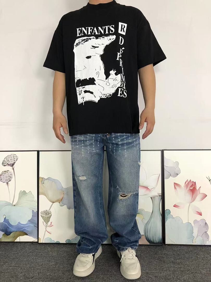 Chanel 88 ENFANTS RICHES DEPRIMES T-SHIRT 5211731162 (Im 170Cm 60Kg I Wear Size S In The Phot) - Image 3