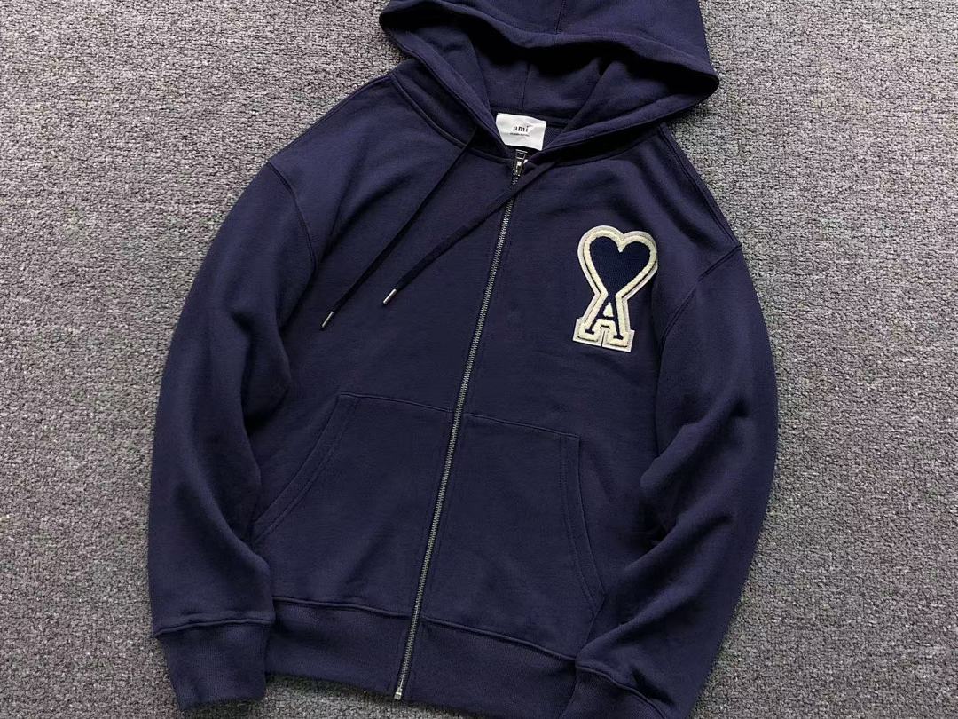 AMI 125 AMI HOODIE 57281188 (Im 170Cm 60Kg I Wear Size M In The Phot) - Image 19