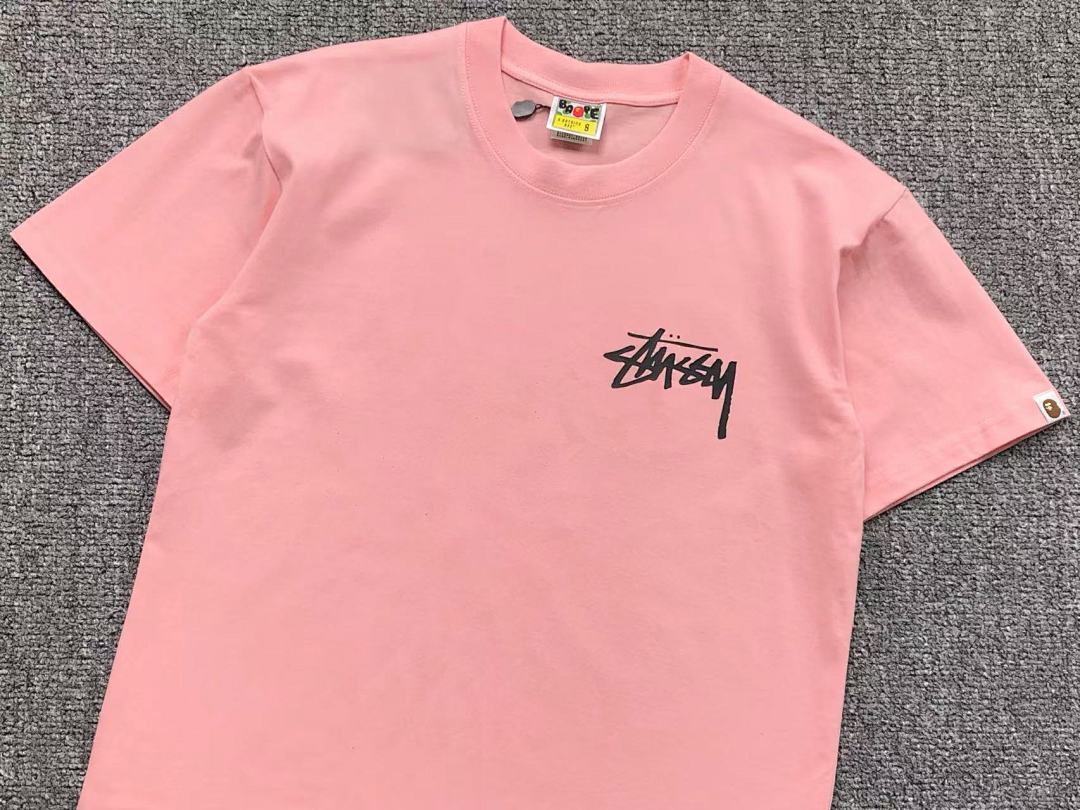Bape 78 BAPE STUSSY T-SHIRT 1102091142 (Im 170Cm 55Kg I Wear Size S In The Phot) - Image 12