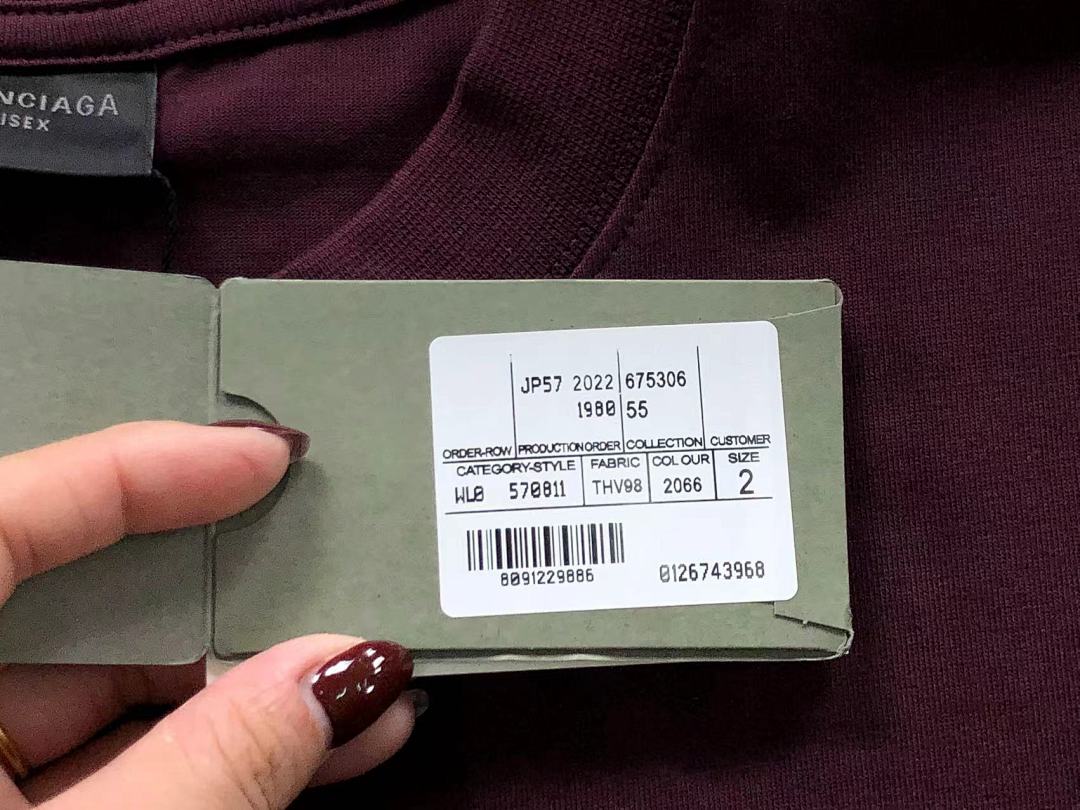 Balenciaga 128 B⭐L⭐⭐⭐IA⭐A T-SHIRT 3108082021 (Im 170Cm 60Kg I Wear Size 2 In The Phot) - Image 22