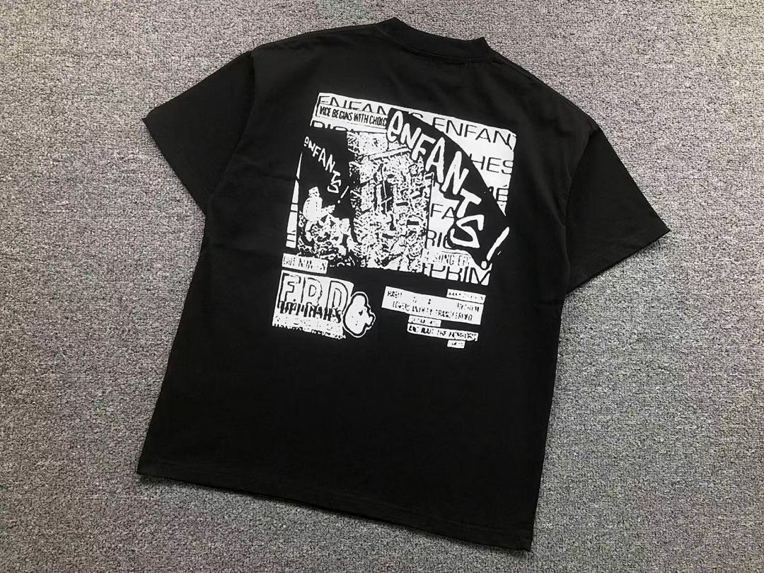 Chanel 85 ENFANTS RICHES DEPRIMES T-SHIRT 42012423162 (Im 170Cm 60Kg I Wear Size S In The Phot)