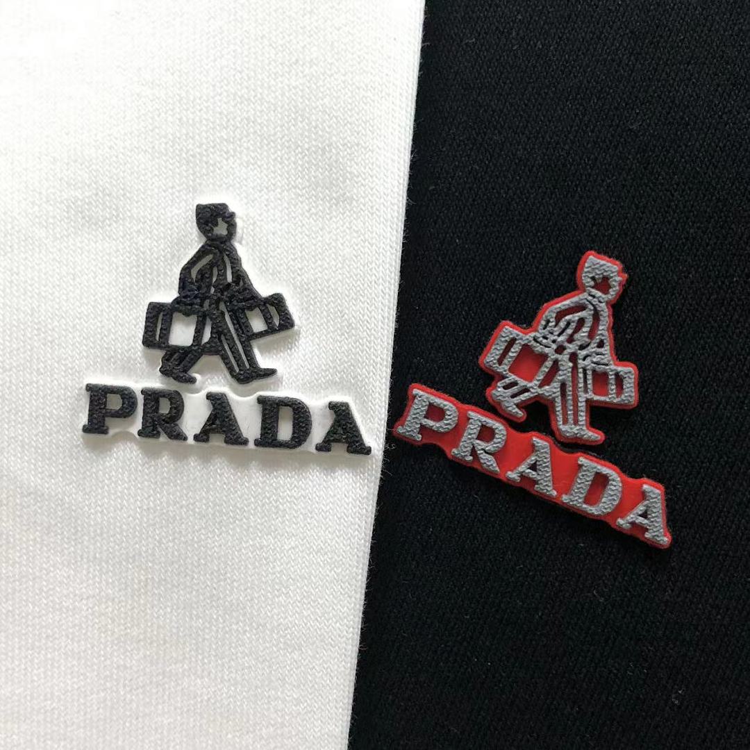 Prada 135 P⭐A⭐A T-SHIRT 2206260304 (Im 170Cm 60Kg I Wear Size 2XL In The Phot) - Image 12