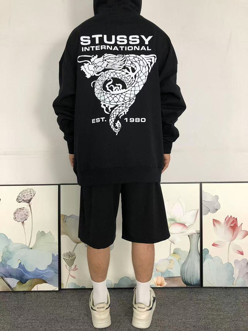 Stussy 158 STUSSY HOODIE 1112020302 (Im 170Cm 60Kg I Wear Size XL In The Phot) - Image 4