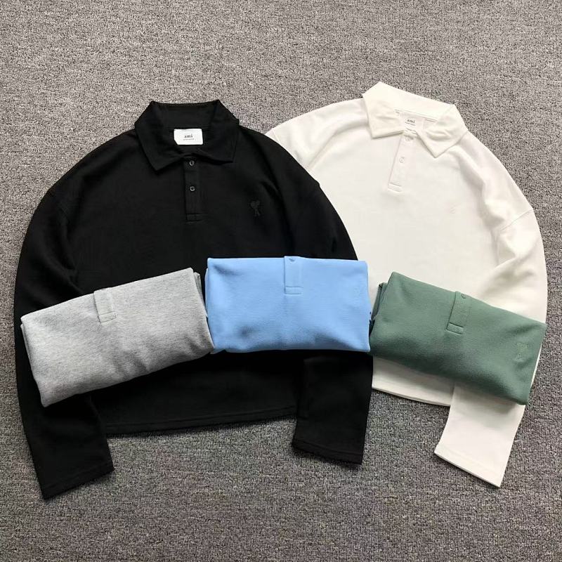 AMI 115 AMI LONG SLEEVED 503140488 (Im 170Cm 60Kg I Wear Size S In The Phot)