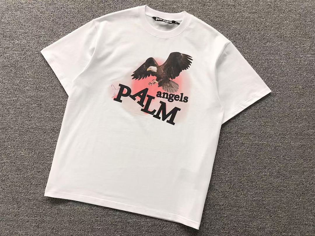 Palm Angels 78 PALM ANGELS T-SHIRT 41060936121 (Im 170Cm 60Kg I Wear Size M In The Phot) - Image 6