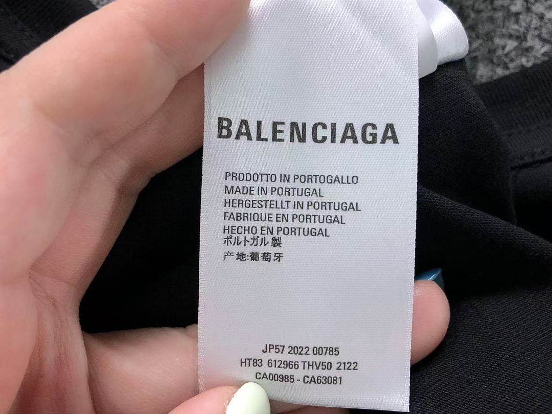 Balenciaga 115 B⭐L⭐⭐⭐IA⭐A T-SHIRT 22051316172 (Im 170Cm 60Kg I Wear Size M In The Phot) - Image 26