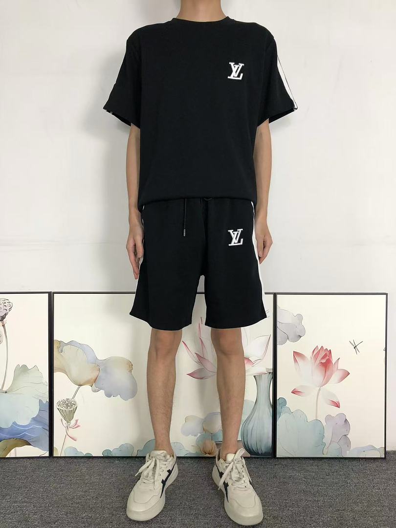 Louis Vuitton 218 L⭐ T-SHIRT SHORTS 5251112147 (Im 170Cm 60Kg I Wear Size L In The Phot) - Image 4