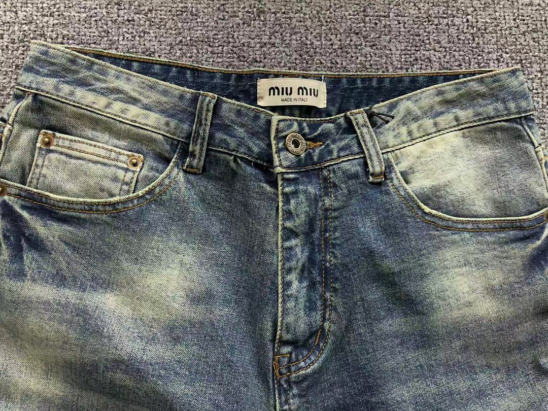 Miu Miu 218 M⭐U TROUSERS 5112207106 (Im 170Cm 60Kg I Wear Size S In The Phot) - Image 17
