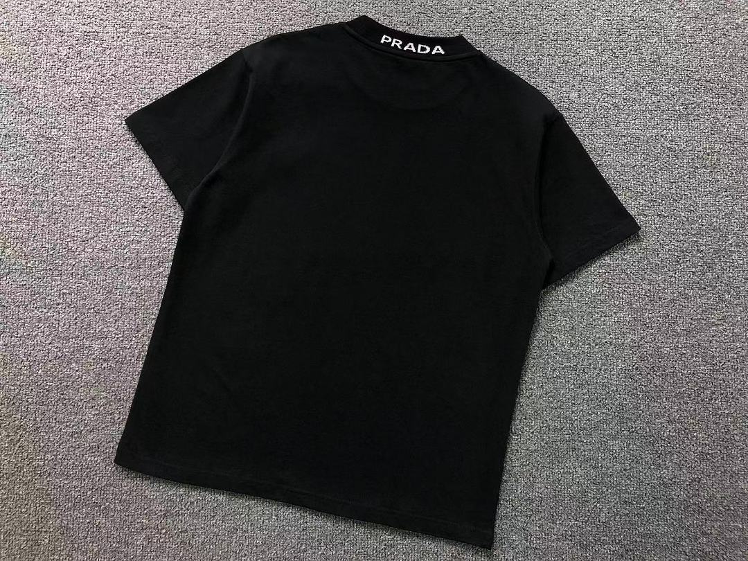 Prada 125 P⭐A⭐A T-SHIRT 2208034615 (Im 170Cm 60Kg I Wear Size S In The Phot) - Image 15