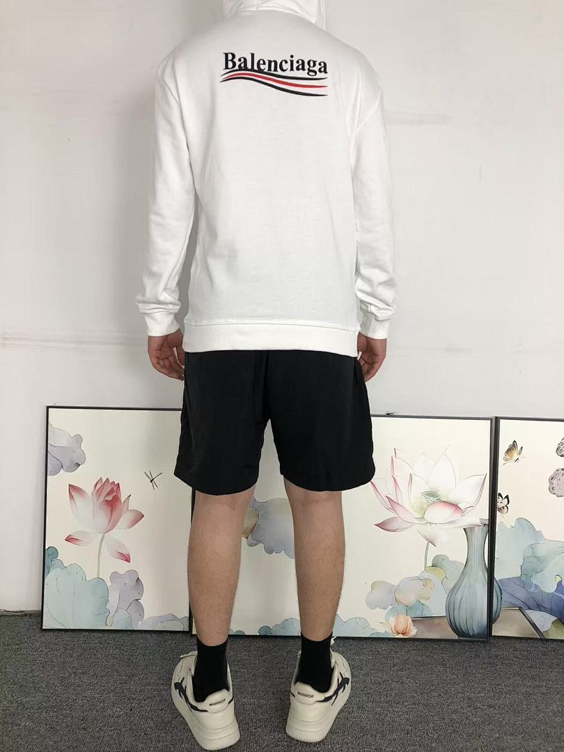 Balenciaga 178 B⭐L⭐⭐⭐IA⭐A HOODIE 217226615 (Im 170Cm 60Kg I Wear Size M In The Phot) - Image 4