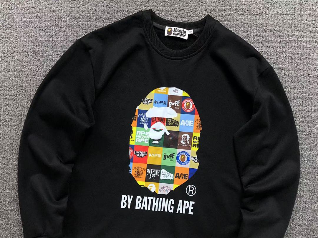 Bape 125 BAPE HOODIE 4111281317 (Im 170Cm 55Kg I Wear Size S In The Phot) - Image 15