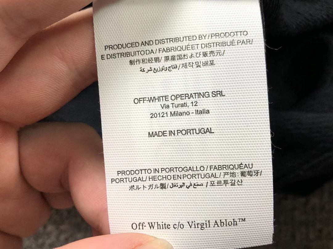 Off-White 208 OFF-WHITE (WHITE HOODIE) - Image 19