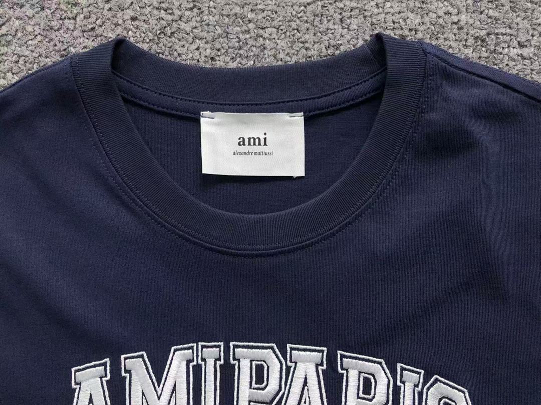 AMI 98 AMI T-SHIRT 21111819125 (Im 170Cm 60Kg I Wear Size S In The Phot) - Image 17