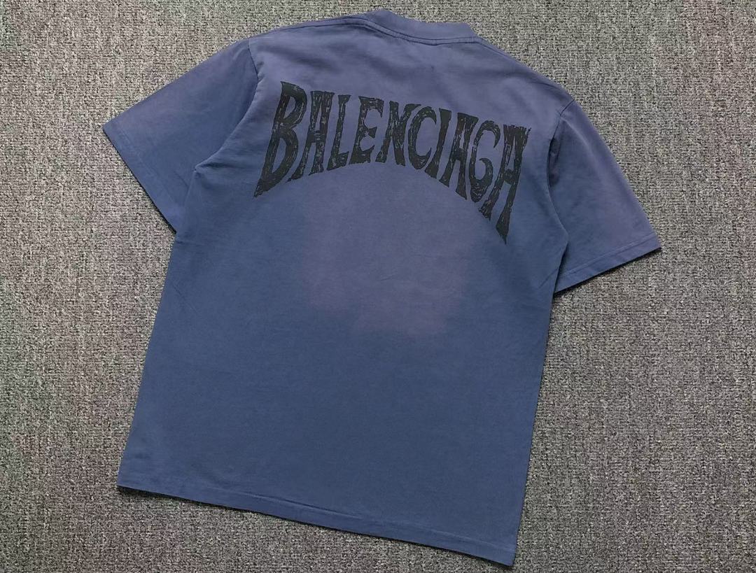 Balenciaga 118 B⭐L⭐⭐⭐IA⭐A T-SHIRT 212222021 (Im 170Cm 57Kg I Wear Size S In The Phot) - Image 12
