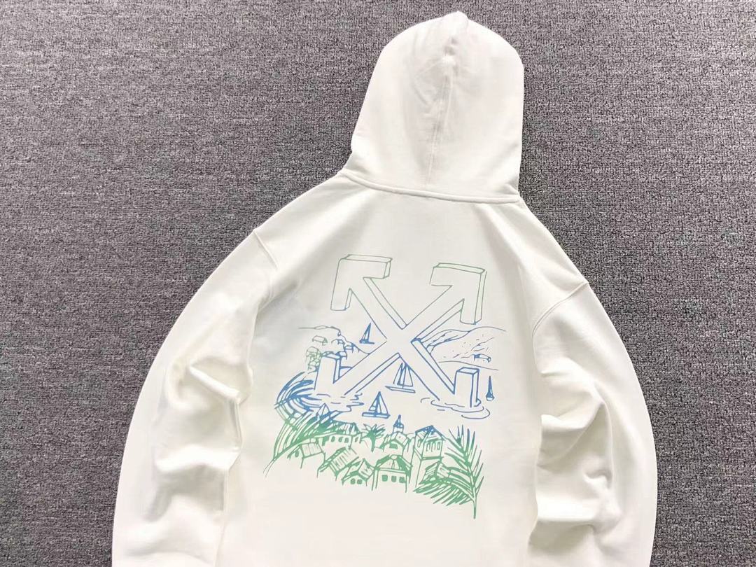Off-White 168 OFF-WHITE HOODIE 312170319 (Im 170Cm 55Kg I Wear Size M In The Phot) - Image 8