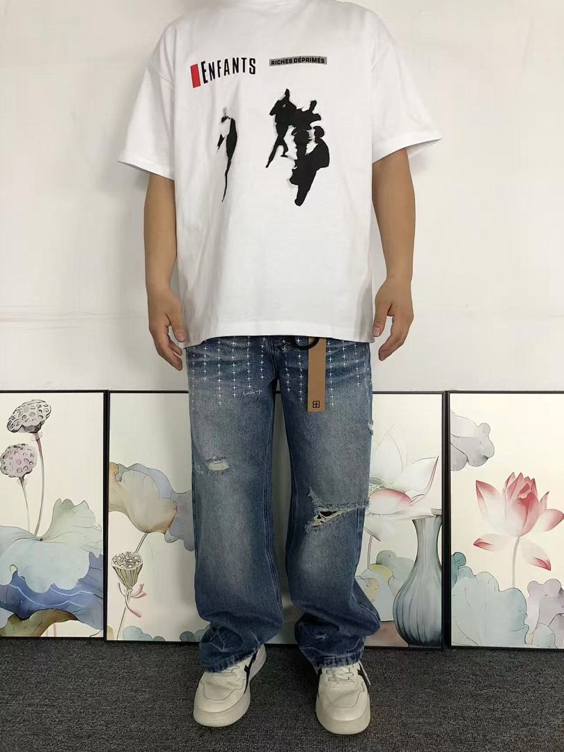 Chanel 88 ENFANTS RICHES DEPRIMES T-SHIRT 5211730162 (Im 170Cm 60Kg I Wear Size S In The Phot) - Image 3