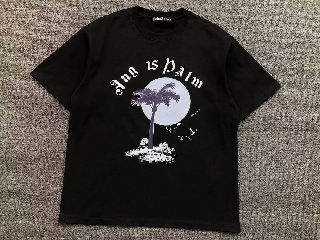 Palm Angels 78 PALM ANGELS T-SHIRT 41070126121 (Im 170Cm 60Kg I Wear Size S In The Phot) - Image 10