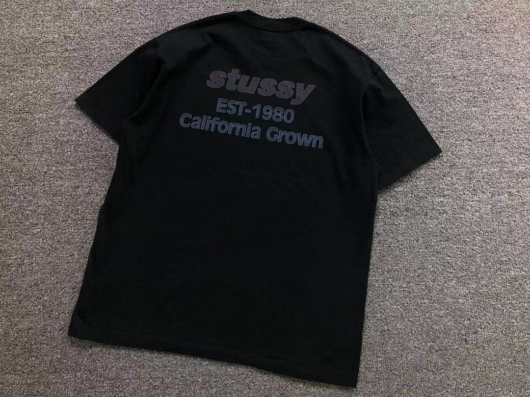 Stussy 85 STUSSY T-SHIRT 4104211902 (Im 170Cm 60Kg I Wear Size L In The Phot) - Image 14