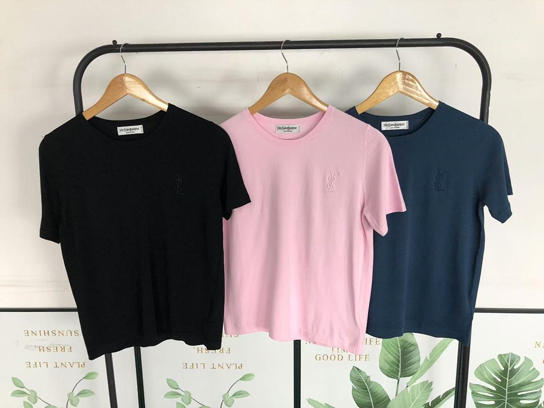 Saint Laurent 128 SA⭐⭐T ⭐⭐U⭐⭐NT FEMAIE STYIE T-SHIRT - Image 21