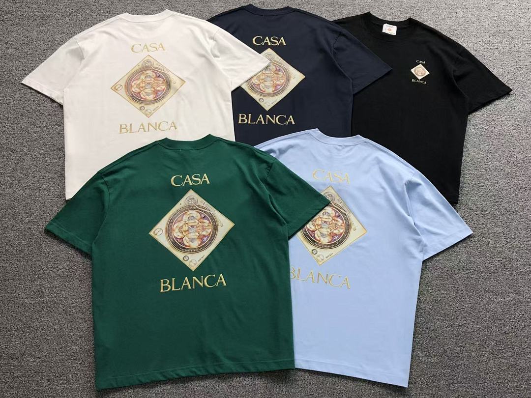 Casablanca 98 CASABLANCA T-SHIRT 5233015127 (Im 170Cm 60Kg I Wear Size L In The Phot) - Image 5