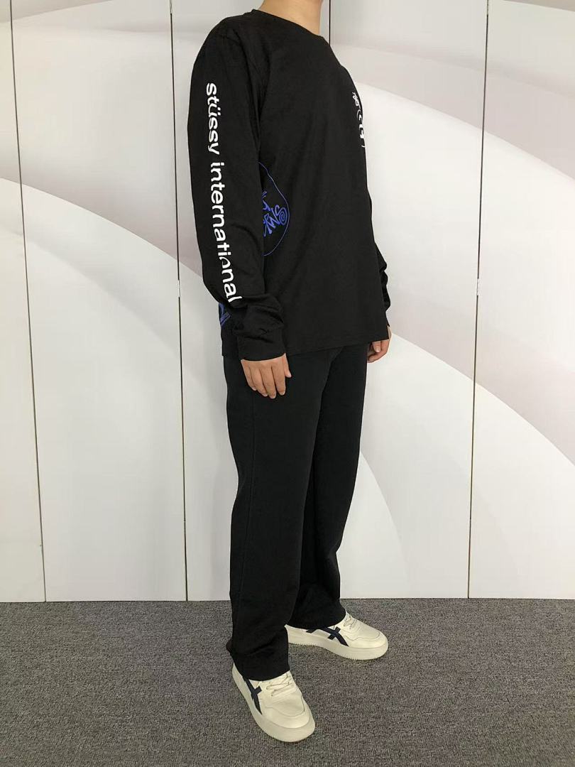Stussy 135 STUSSY LONG SLEEVED 4107010977 (Im 170Cm 60Kg I Wear Size S In The Phot) - Image 4