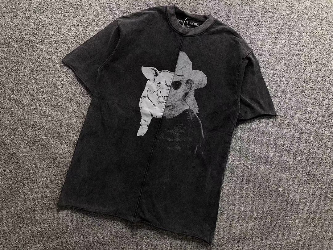 Chanel 95 ENFANTS RICHES DEPRIMES T-SHIRT 5212441162 (Im 170Cm 55Kg I Wear Size S In The Phot) - Image 6