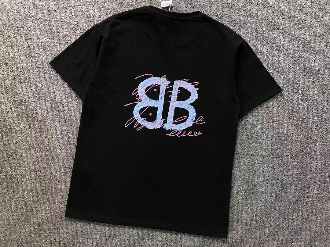 Balenciaga 115 B⭐L⭐⭐⭐IA⭐A T-SHIRT 22051316172 (Im 170Cm 60Kg I Wear Size M In The Phot) - Image 8