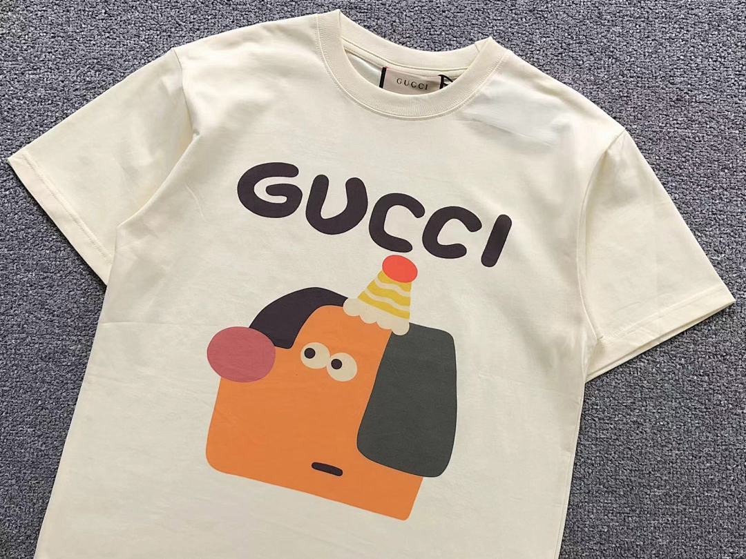 Gucci 85 G⭐C⭐I T-SHIRT 5231965101 (Im 170Cm 60Kg I Wear Size S In The Phot) - Image 7
