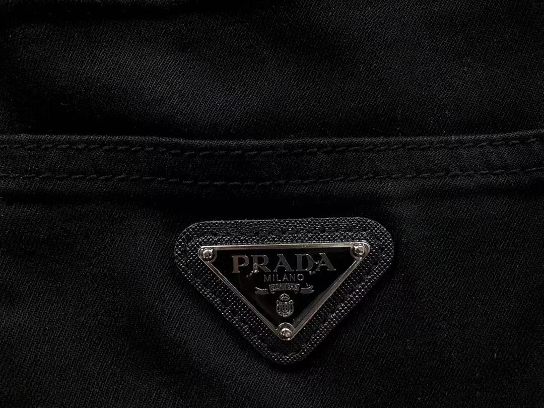 Prada 225 P⭐A⭐A TROUSERS 213050805 (Im 170Cm 55Kg I Wear Size 32 In The Phot) - Image 11