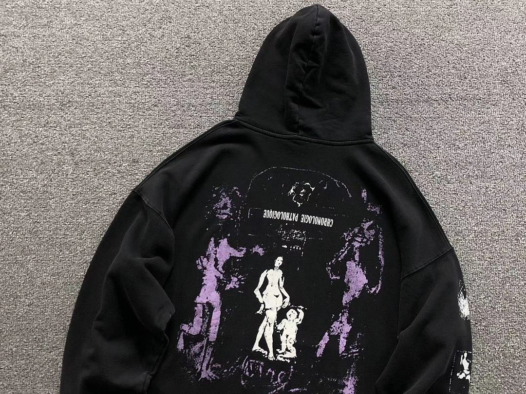 Chanel 208 ENFANTS RICHES DEPRIMES HOODIE 3205301617 (Im 170Cm 60Kg I Wear Size S In The Phot) - Image 7