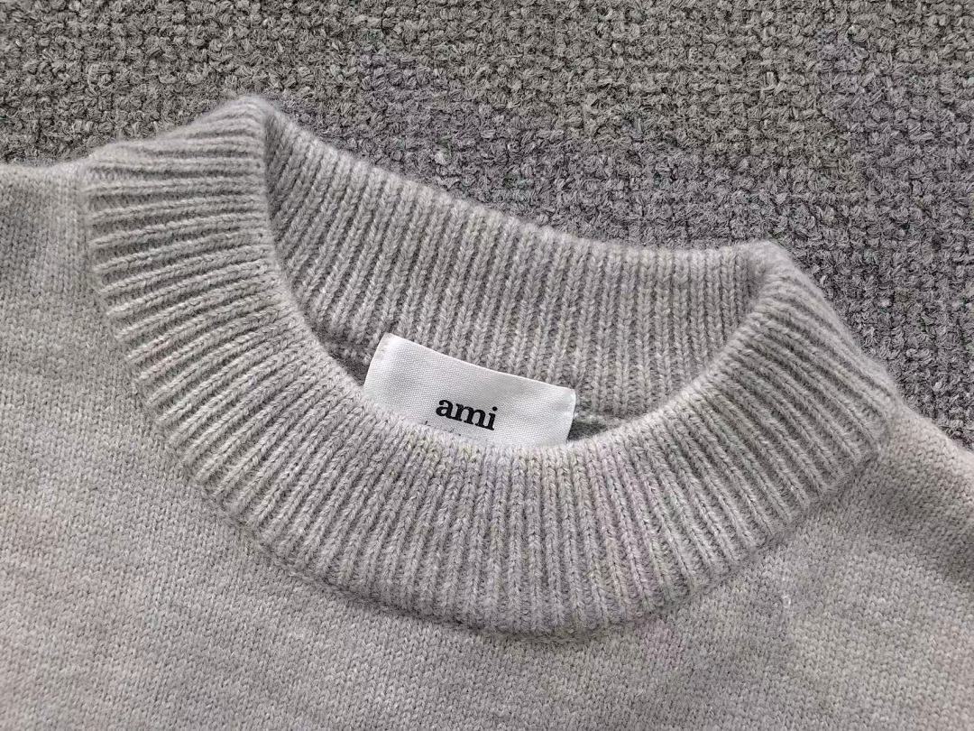 AMI 138 AMI SWEATER 3110071117 (Im 170Cm 60Kg I Wear Size S In The Phot) - Image 23