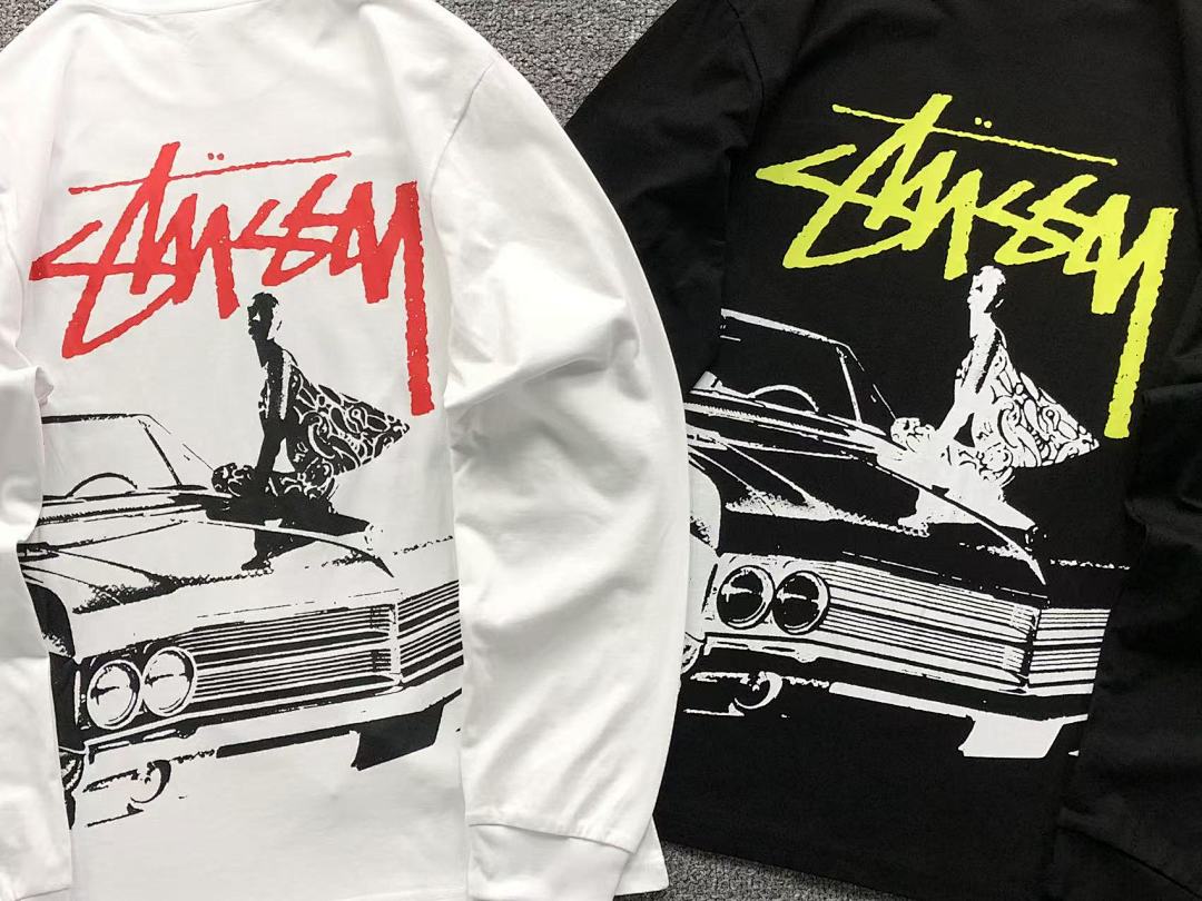 Stussy 135 STUSSY LONG SLEEVED 4107011077 (Im 170Cm 60Kg I Wear Size M In The Phot) - Image 6