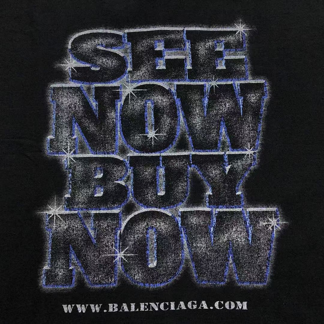 Balenciaga 135 B⭐L⭐⭐⭐IA⭐A T-SHIRT 42041311163 (Im 170Cm 60Kg I Wear Size XS In The Phot) - Image 10