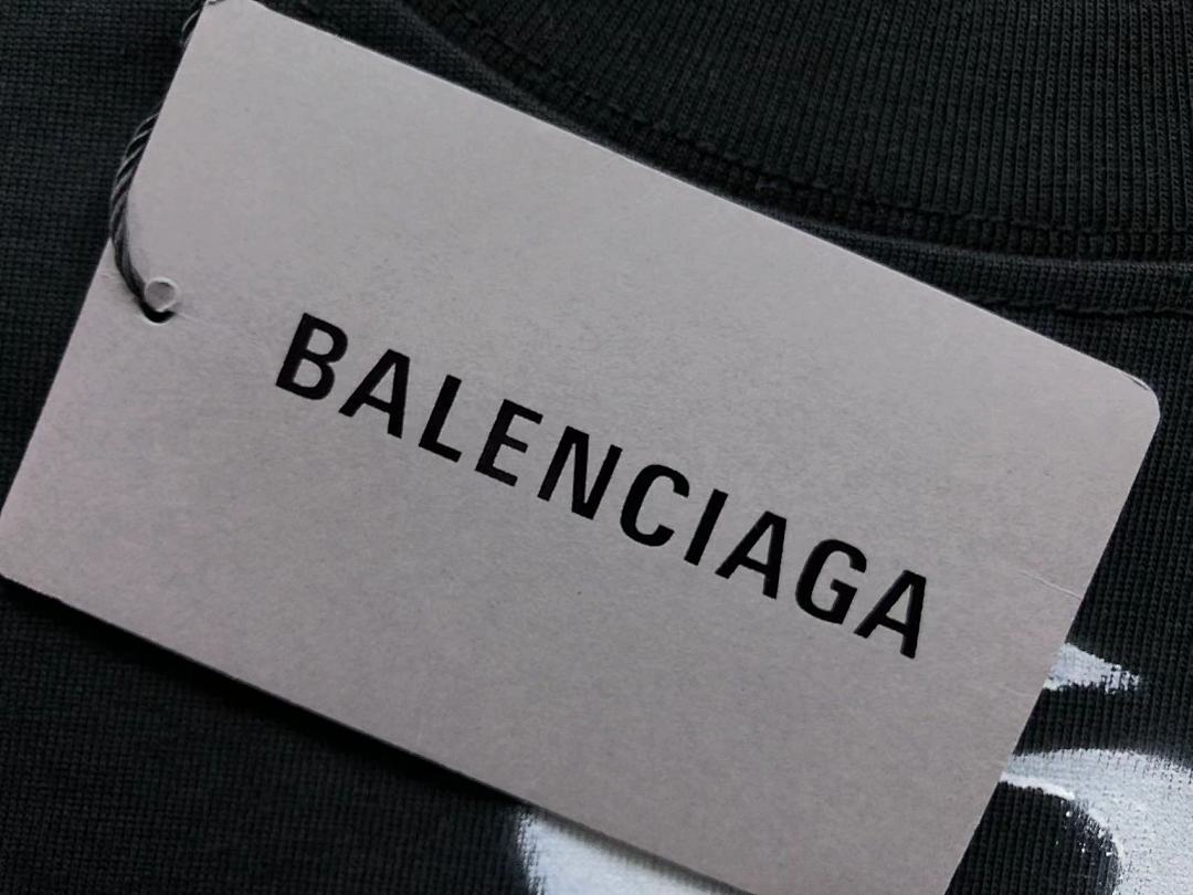 Balenciaga 138 B⭐L⭐⭐⭐IA⭐A T-SHIRT 22032112125 (Im 170Cm 60Kg I Wear Size M In The Phot) - Image 27
